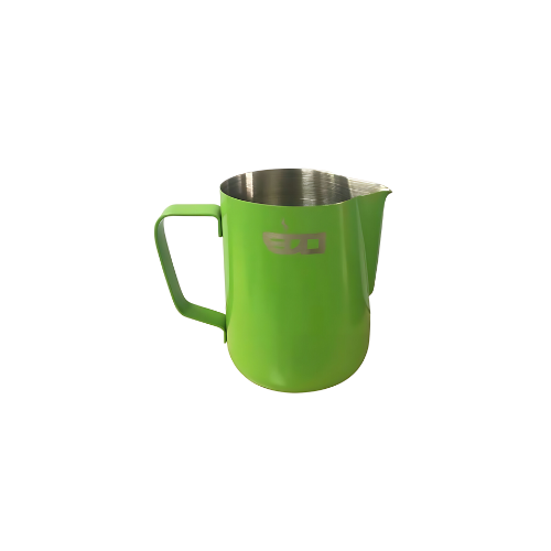 Edo Pitcher Groen - Professionele RVS Melkkan voor Barista's