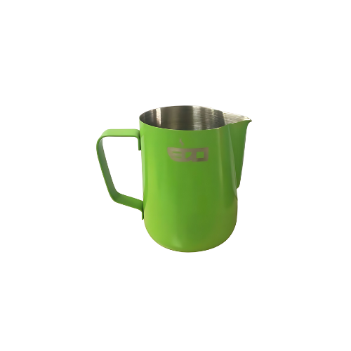 Edo Pitcher Groen - Professionele RVS Melkkan voor Barista's