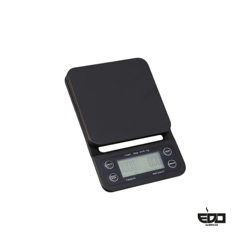 Edo Digitale Weegschaal voor Koffie - Nauwkeurig en Stijlvol voor Elke Barista
