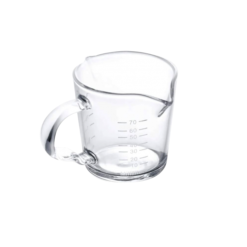 Hittebestendige Espresso Shot Glaasjes 70ml - Borosilicaatglas, Professioneel Gebruik