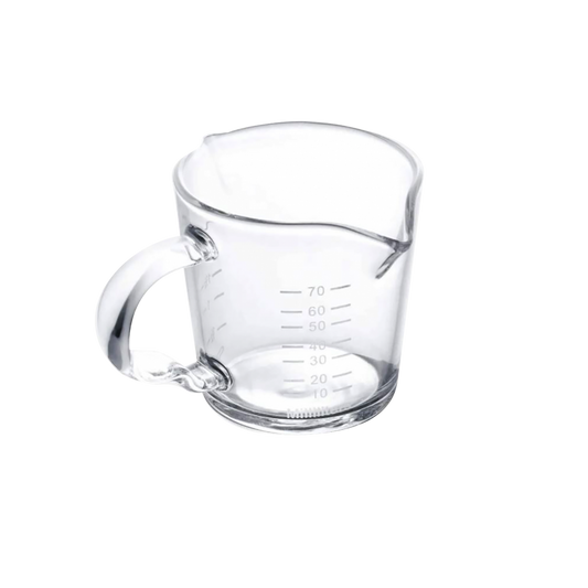 Hittebestendige Espresso Shot Glaasjes 70ml - Borosilicaatglas, Professioneel Gebruik