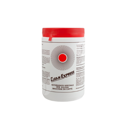 Clean Express Reinigingspoeder - Krachtige Ontvetter voor Koffiemachines, 900g Pot of 12x20g Zakjes