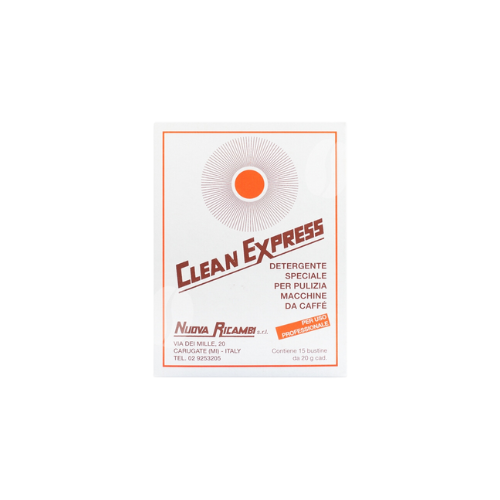 Clean Express Reinigingspoeder - Krachtige Ontvetter voor Koffiemachines, 900g Pot of 12x20g Zakjes